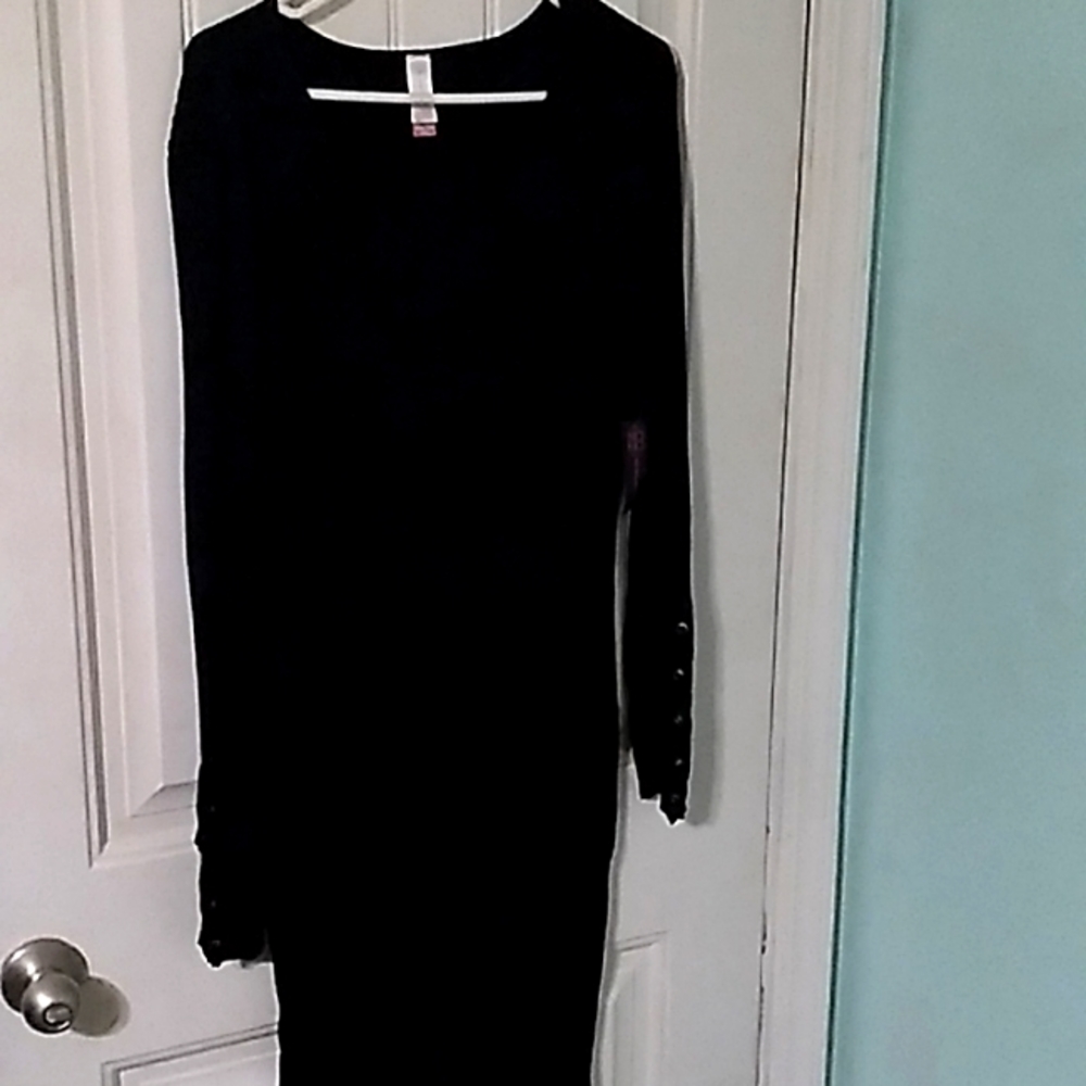 No Boundaries Black Sweater Dress 3X